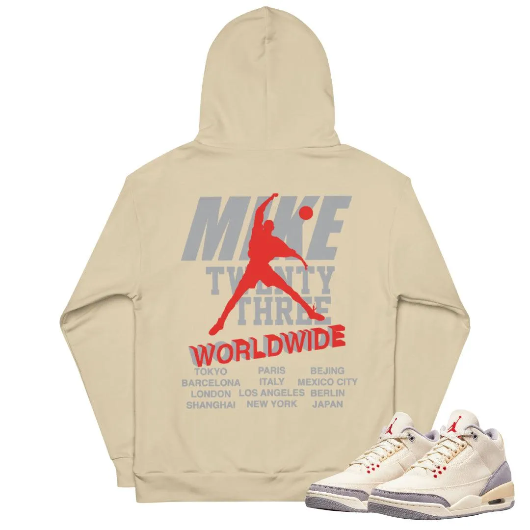 Retro 3 "Muslin" Hoodie