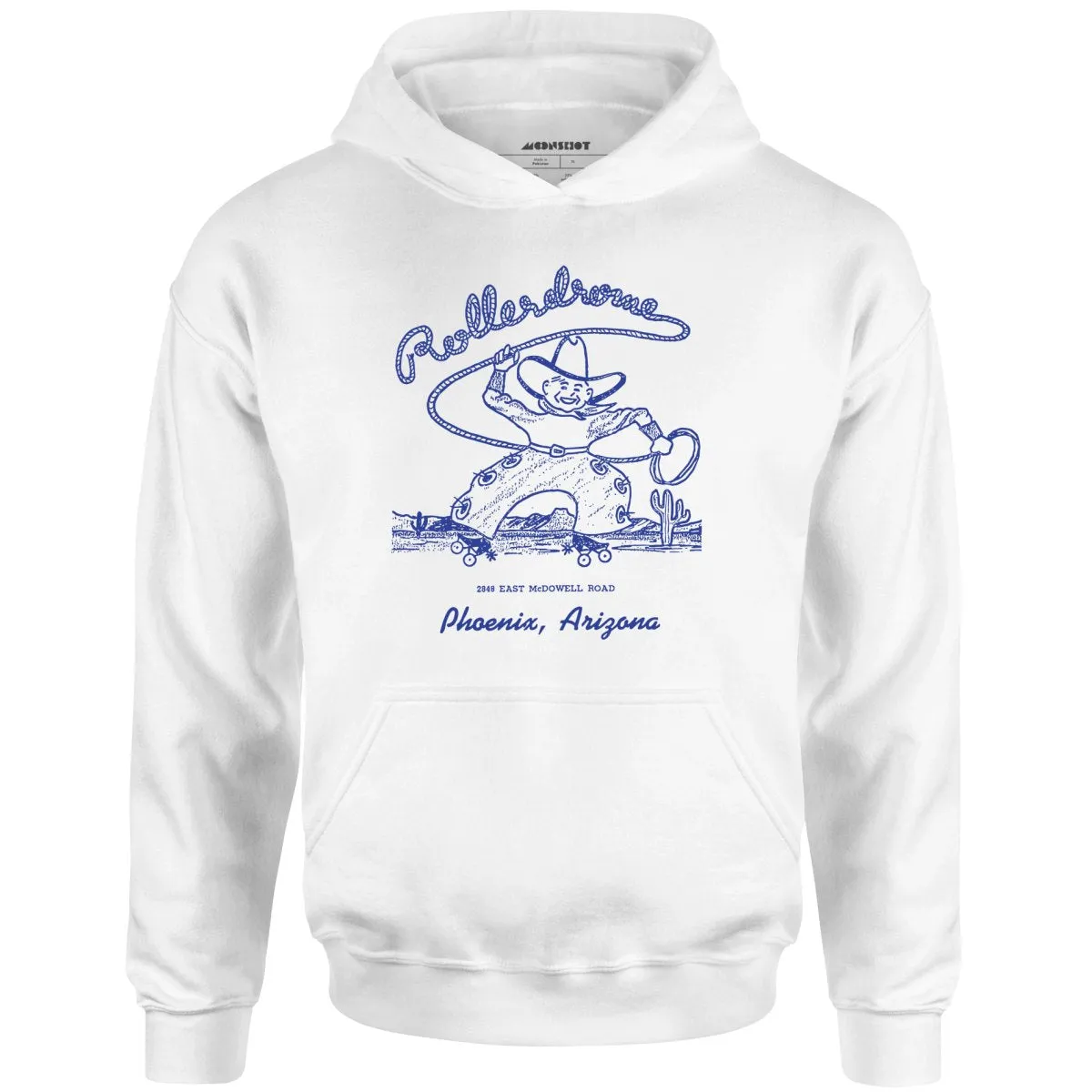 Rollerdrome - Phoenix, AZ - Vintage Roller Rink - Unisex Hoodie