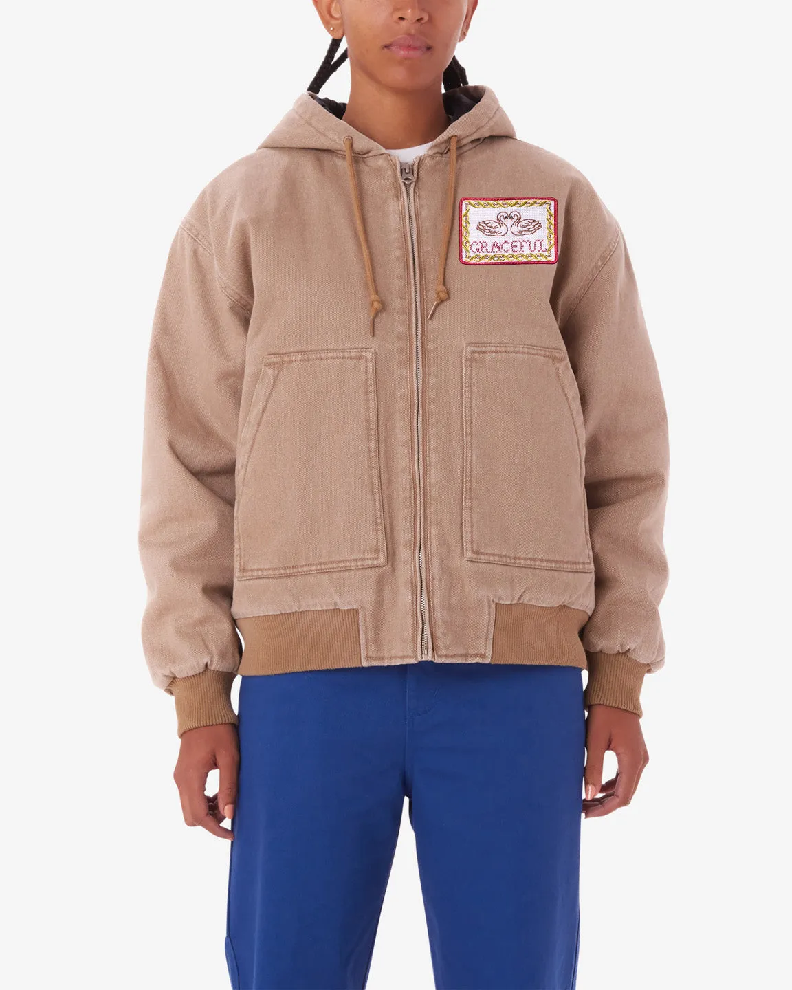 SWANS PULLOVER WORK JACKET