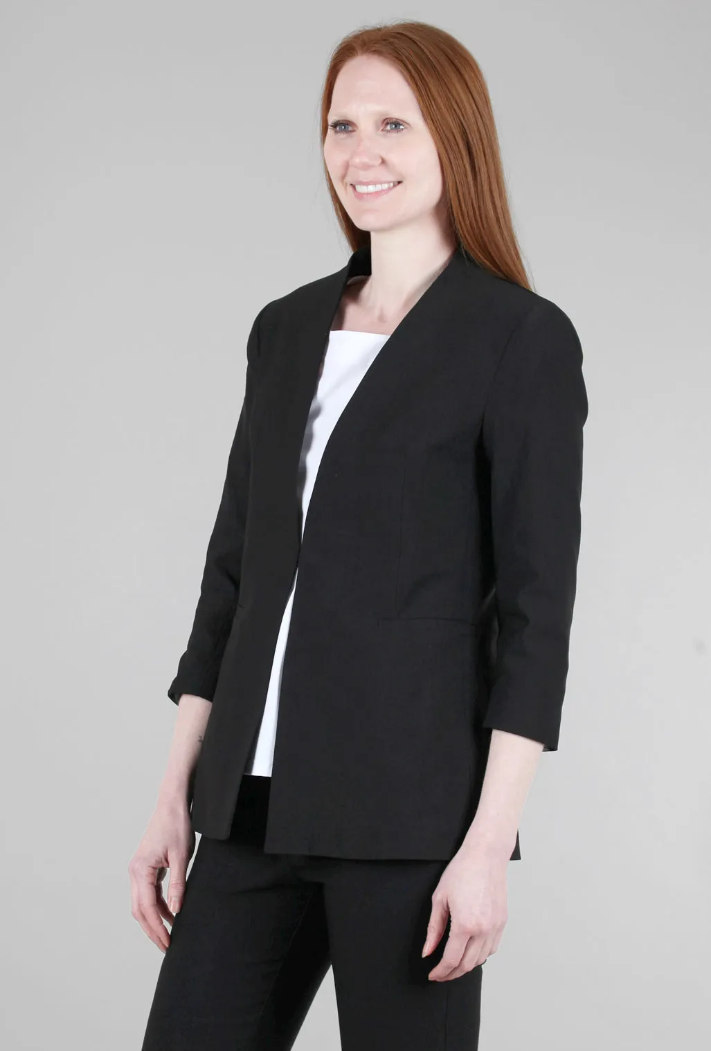 Tailored Jacket Cardie, Black