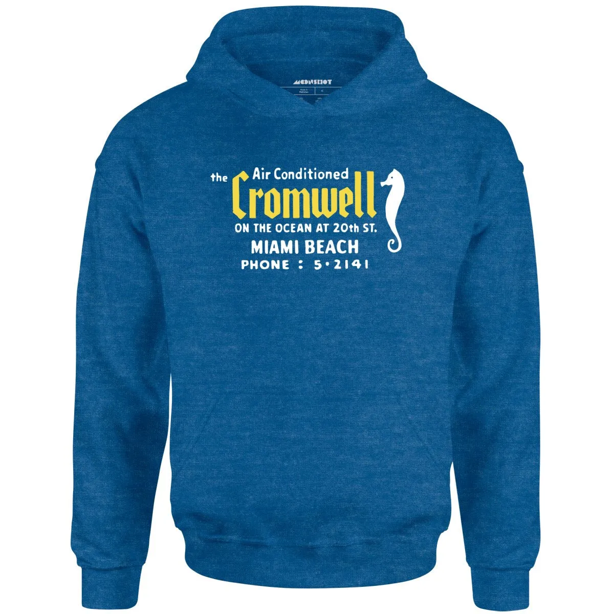 The Cromwell - Miami Beach, FL - Vintage Hotel - Unisex Hoodie