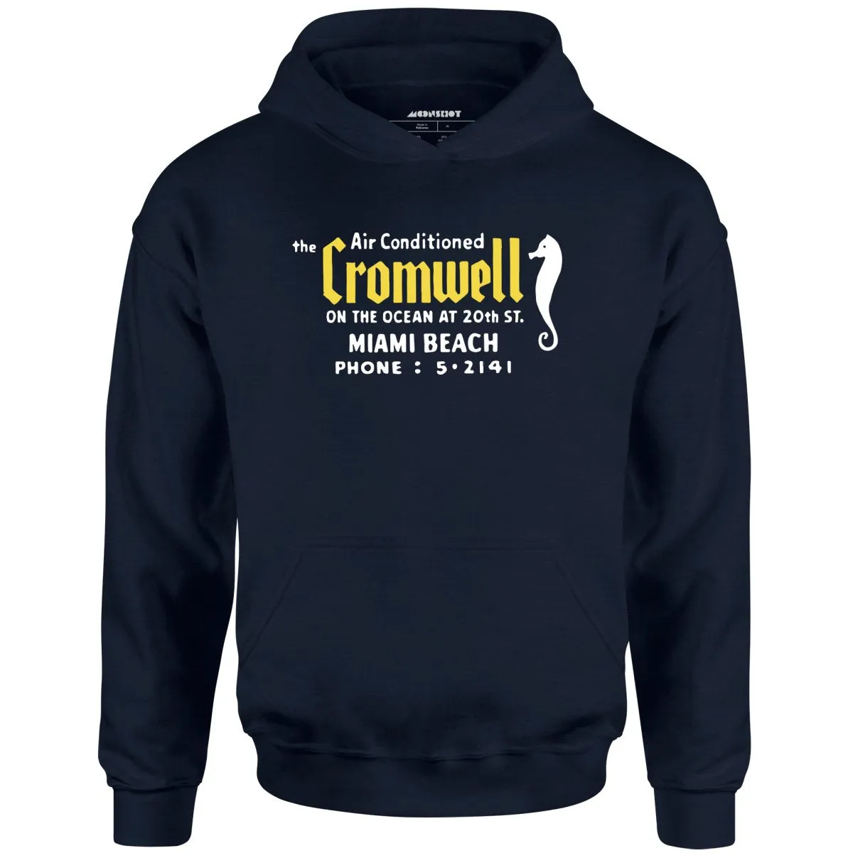 The Cromwell - Miami Beach, FL - Vintage Hotel - Unisex Hoodie