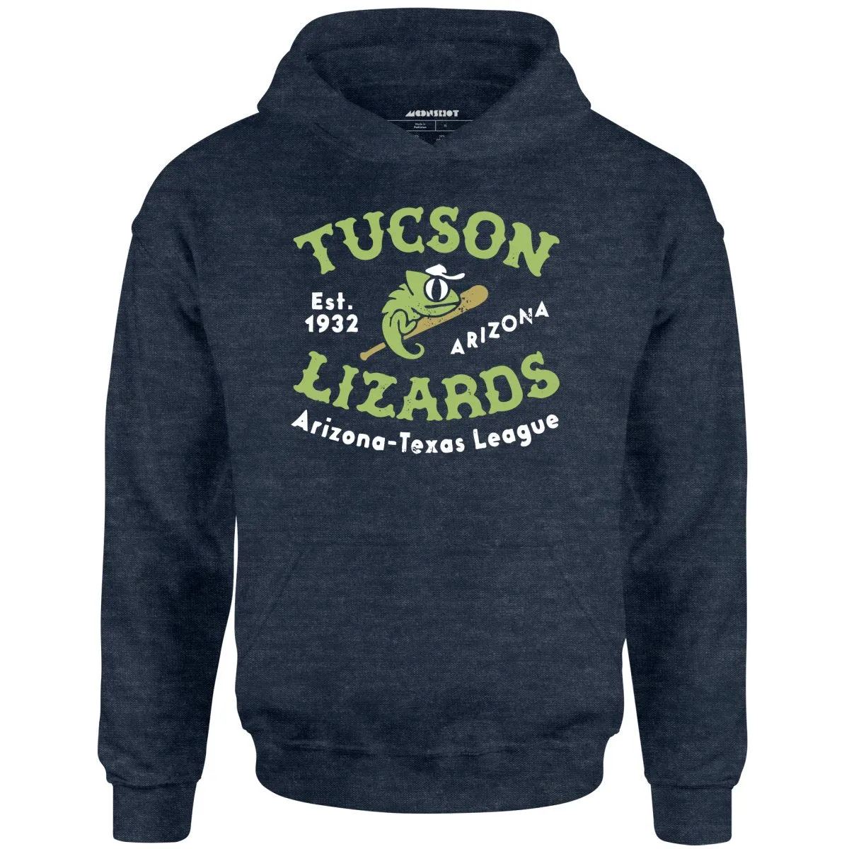 Tucson Lizards - Arizona - Vintage Defunct Baseball Teams - Unisex Hoodie