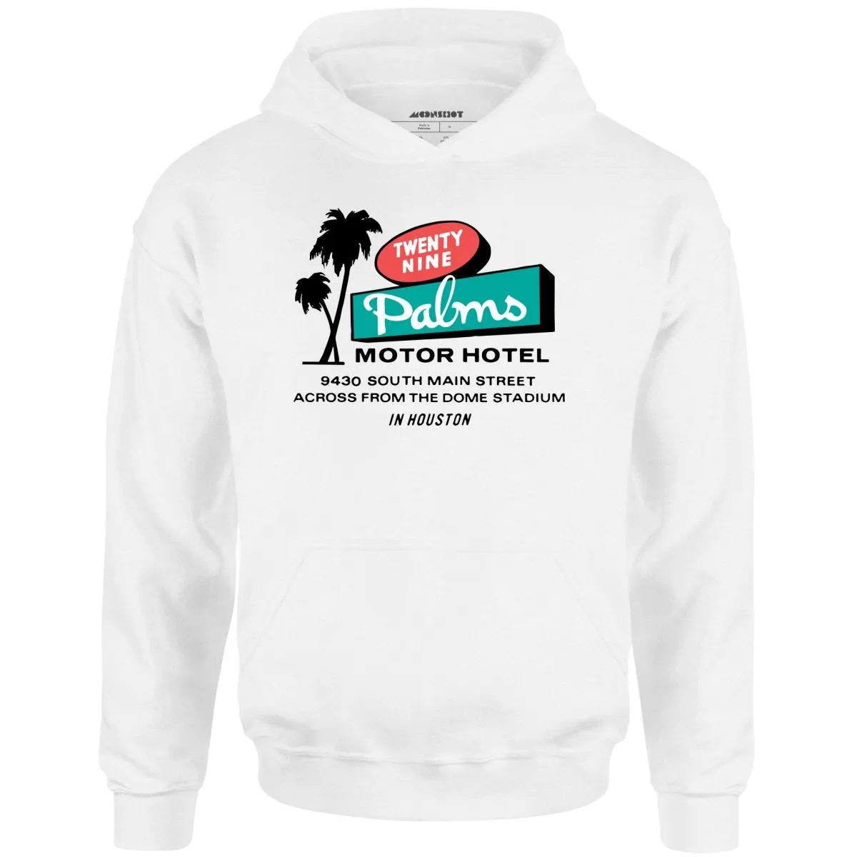 Twenty Nine Palms Motor Hotel - Houston, TX - Unisex Hoodie