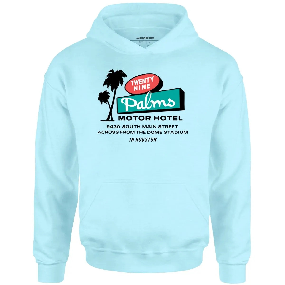 Twenty Nine Palms Motor Hotel - Houston, TX - Unisex Hoodie