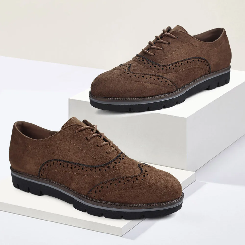 Women Lace Up Oxford Shoes