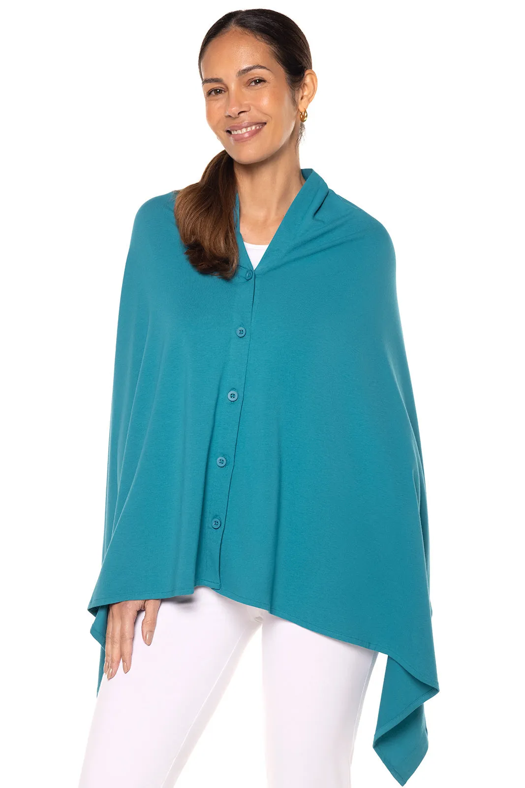 Women's Revilla Convertible Sun Wrap  |  Tahitian Teal