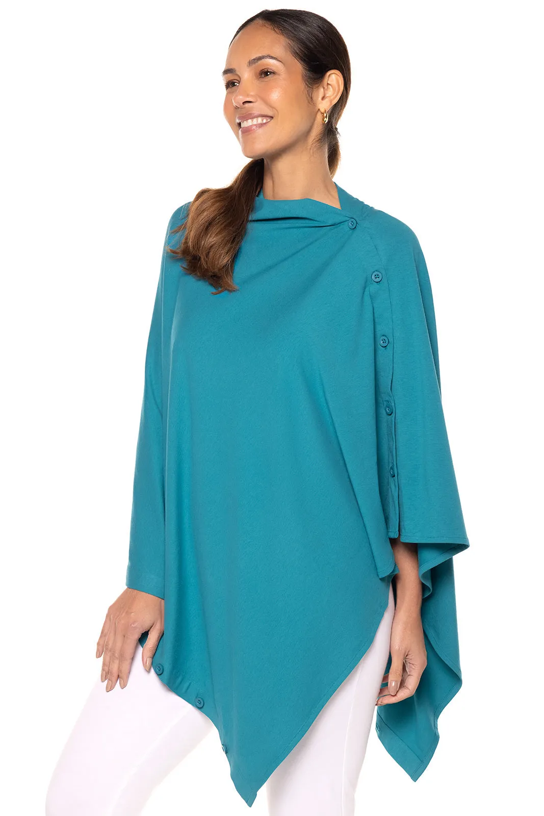 Women's Revilla Convertible Sun Wrap  |  Tahitian Teal