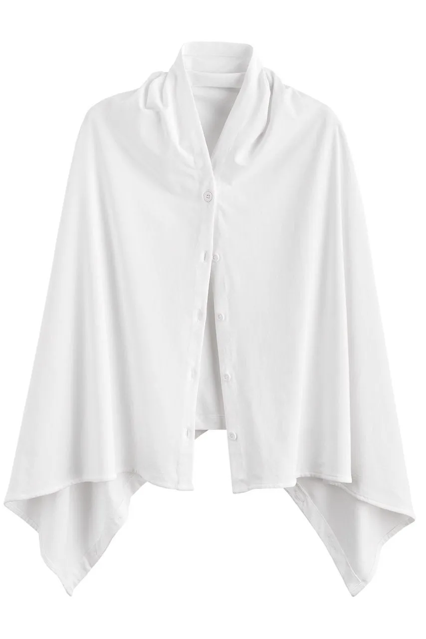 Women's Revilla Convertible Sun Wrap  |  White