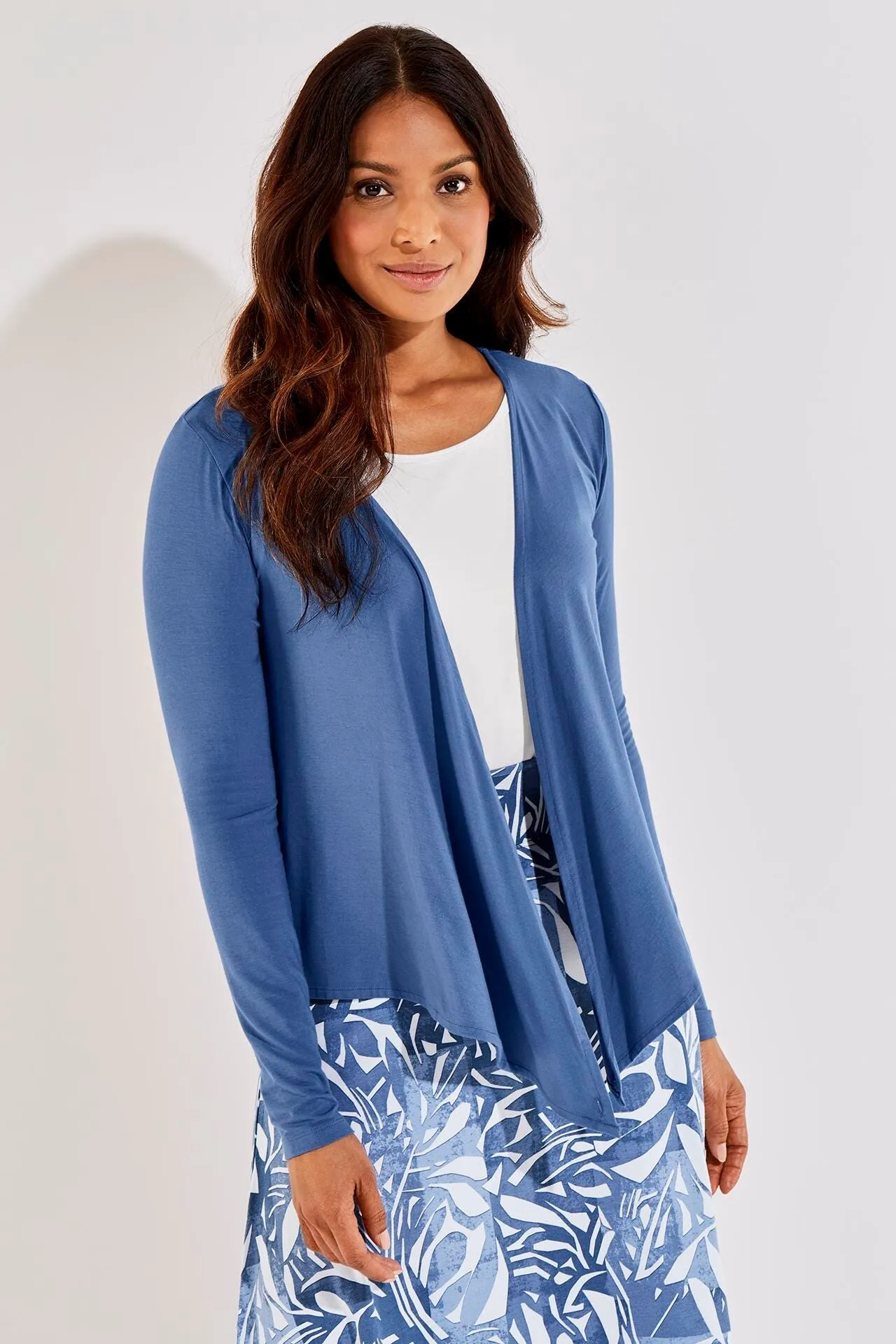 Women's Vrae Everyday Fashion Wrap  |  Contemporary Blue